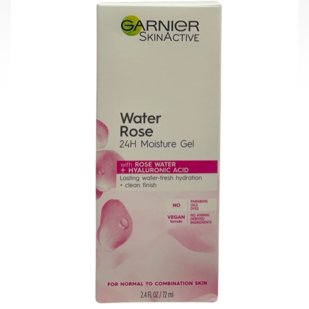 Garnier SkinActive Water Rose 24H Rose Water Moisture Gel Hyaluronic Acid 2.4oz